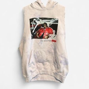 Sleeveless Hoodie with Iconic Biggie Design